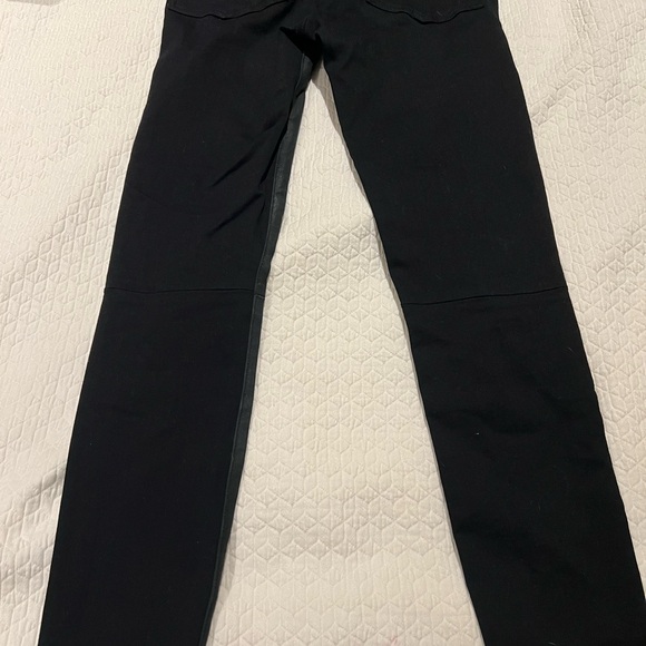 Rag & bone leather jeans NWOT size 30 - Picture 7 of 9